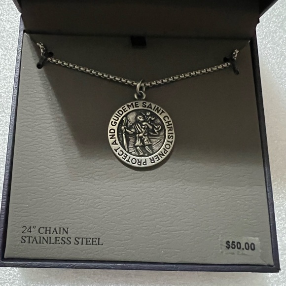 1913 Men’s Accessories Necklace NWT in original box - Picture 2 of 3